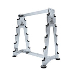 Chrome Fixed Weight Barbell Rack