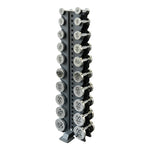 Mini Chrome Steel Dumbbell 1KG-10KG with Rack