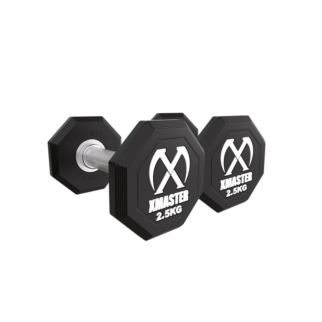 8-Sided Urethane Dumbbell (set)