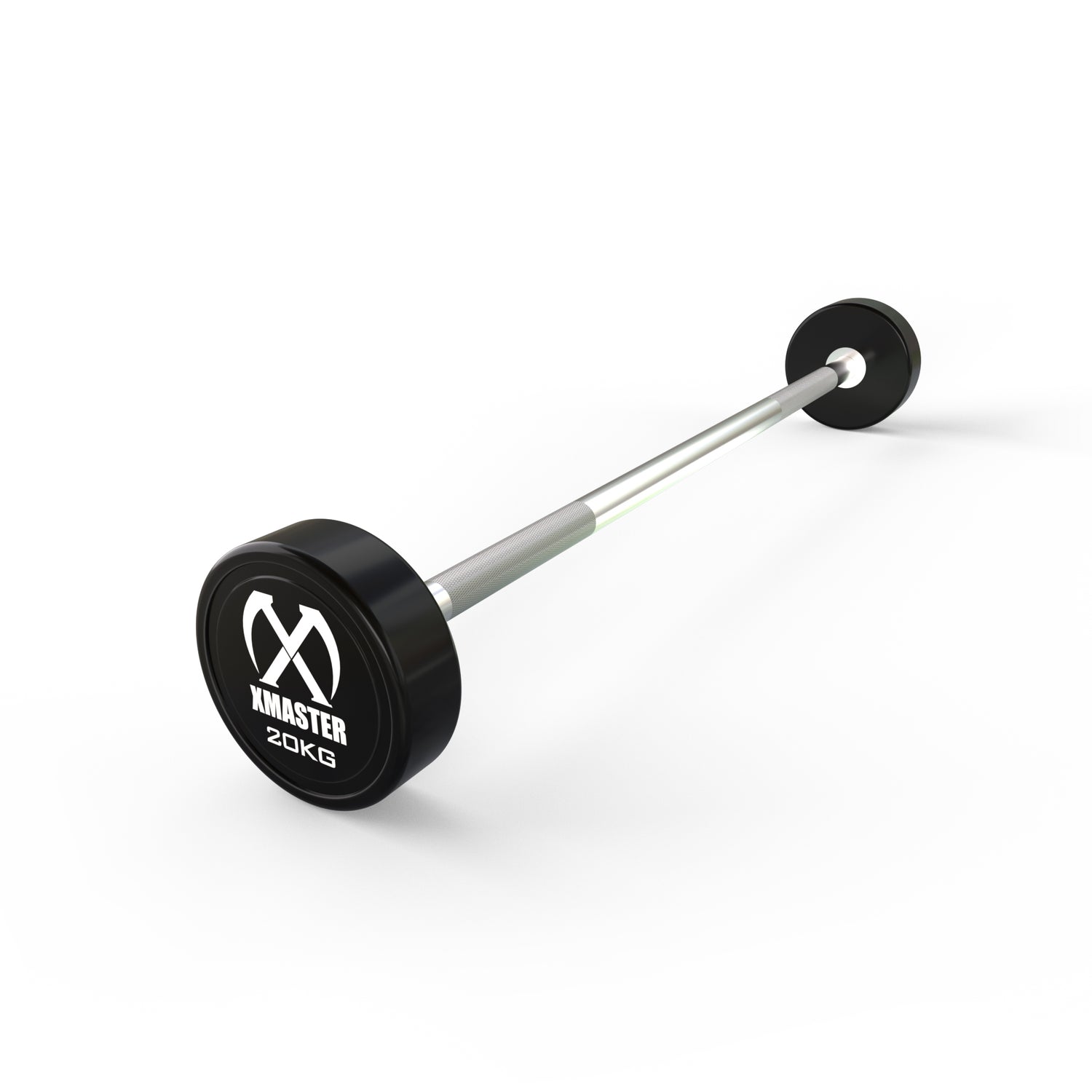Urethane Fixed Straight / Curl Barbell SET